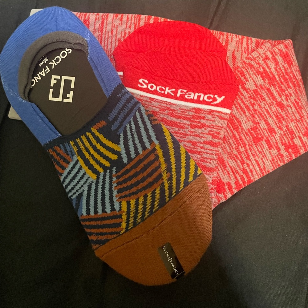 Sock fancy high socks and footie.